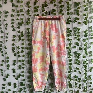 Small, tie-dye, BP sweatpants